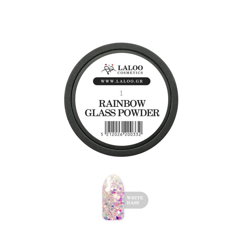 Rainbow Glass Powder Νο.01