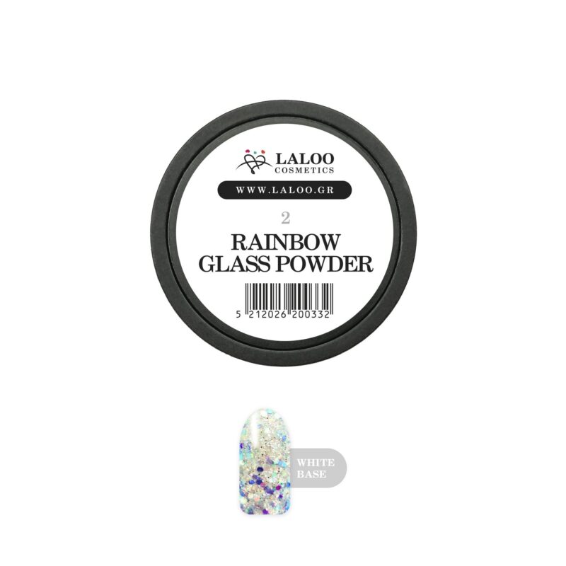 Rainbow Glass Powder Νο.02
