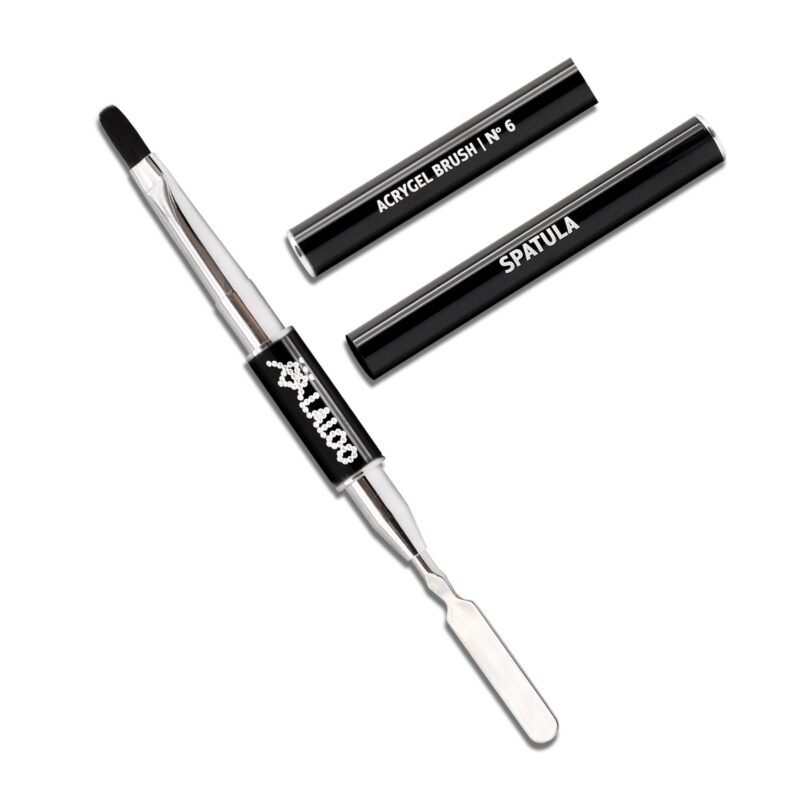 11432 Πινέλο Acrygel Νο.6 με σπάτουλα