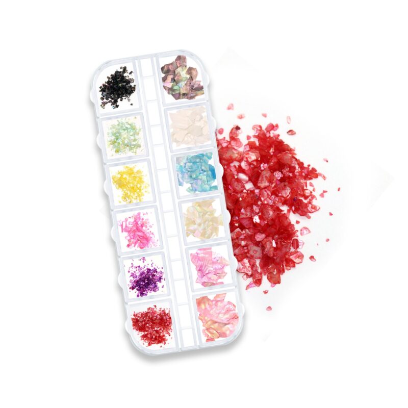 15280 Παλέτα Shell Decoration Nail Art
