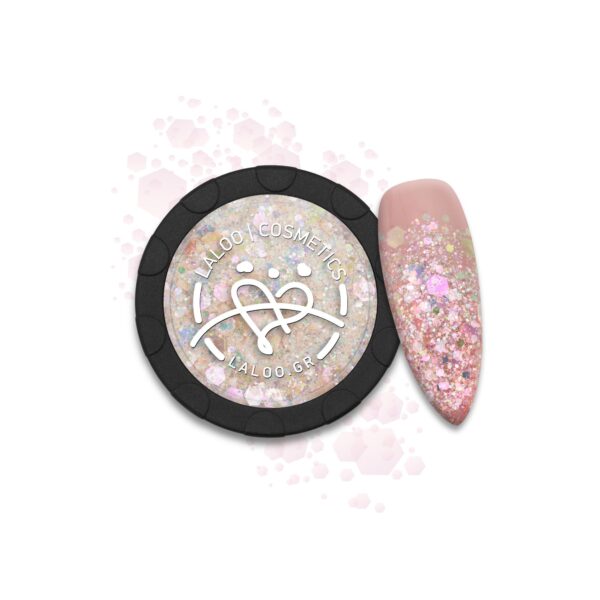 15532 Starlet Powder No.02 Λευκό με ιριδίζουσες πούλιες