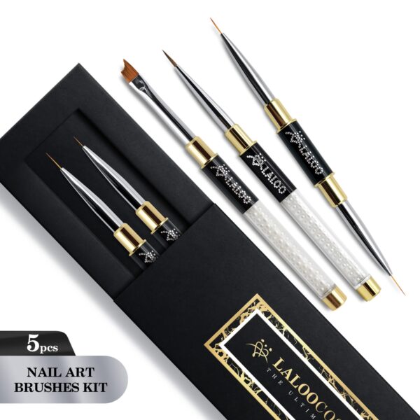 Πινέλα Nail Art Kit 5pcs