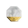 Nail Art Plate Marble White