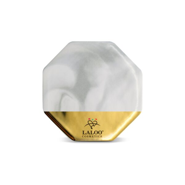 Nail Art Plate Marble White