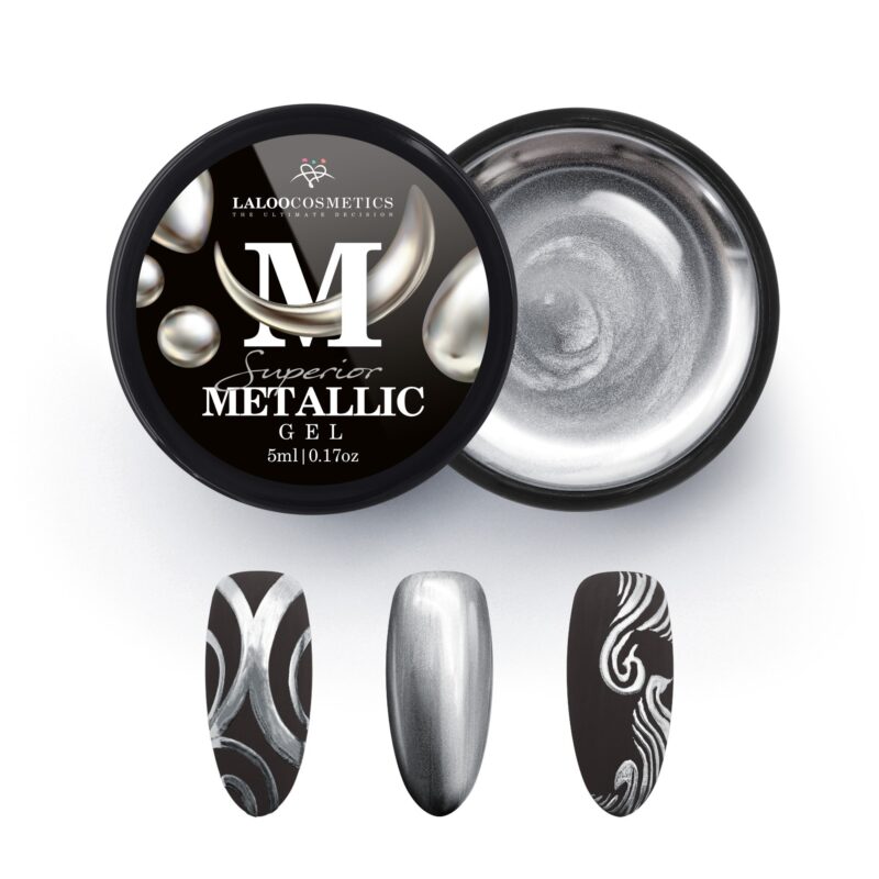 16708 Superior Metallic Gel Silver No.01