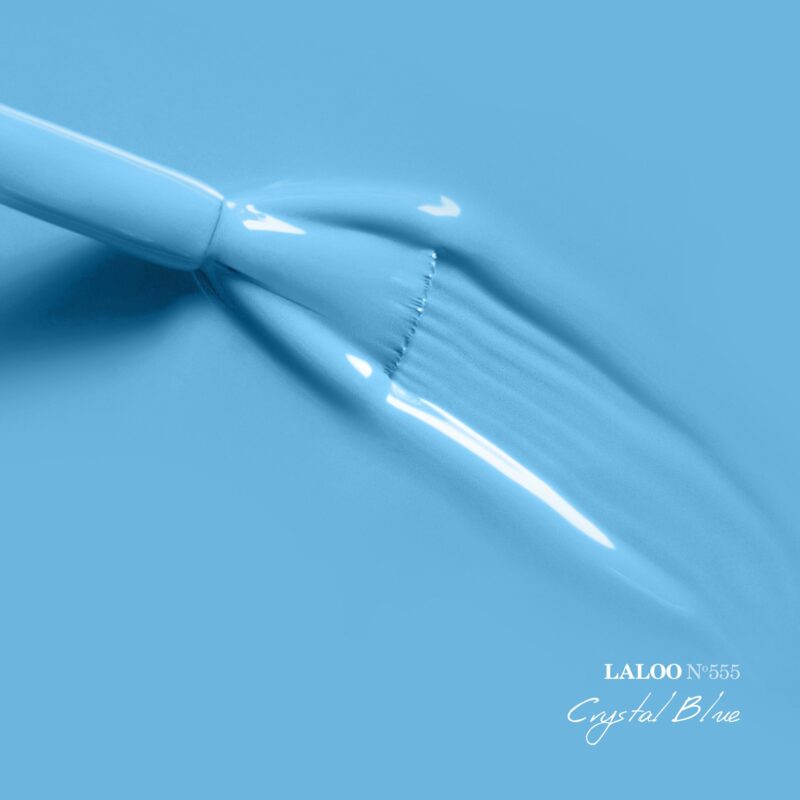 16819 No.555 Crystal Blue | Ημιμόνιμο Βερνίκι 15ml
