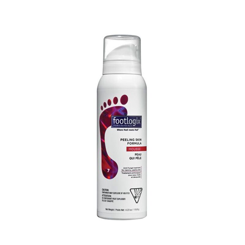17728 Footlogix Peeling Skin Formula Mousse 125ml