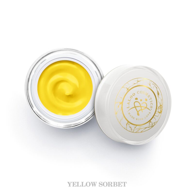 19502 Acrygel Jar Glow in the Dark Yellow Sorbet 30g