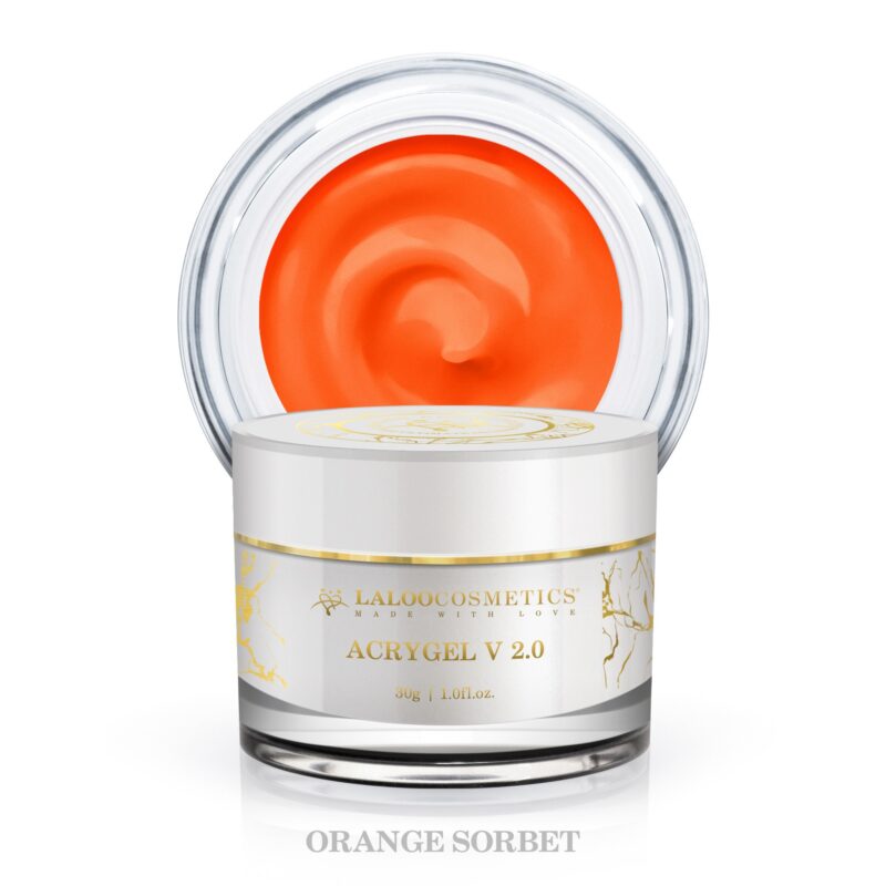 19507 Acrygel Jar Glow in the Dark Orange Sorbet 30g