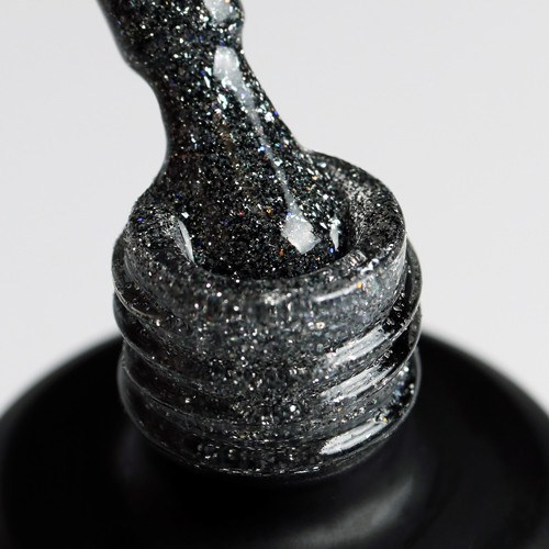22004 Pride Flash Glitter No.10 Silver Black