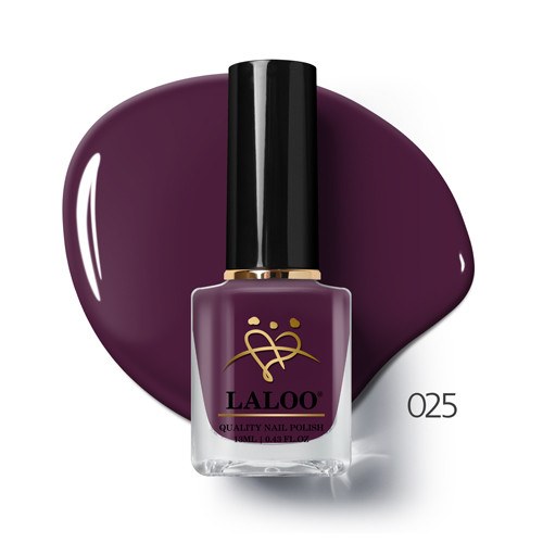 Laloo Nail Polish 025 Plum Fiction 13ml