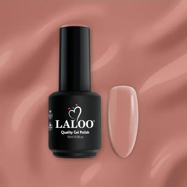 No.004 Nude σάπιο μήλο| Ημιμόνιμο Βερνίκι 15ml