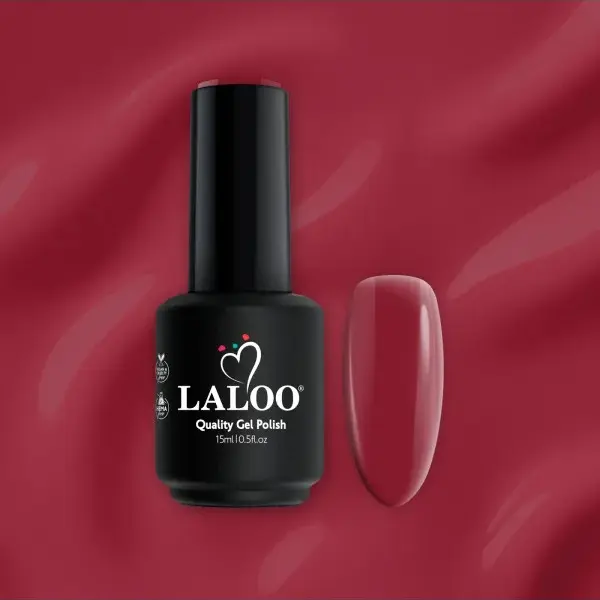 gel-polish-15ml-005 Νο.005 Μπορντό | Ημιμόνιμο Βερνίκι 15ml
