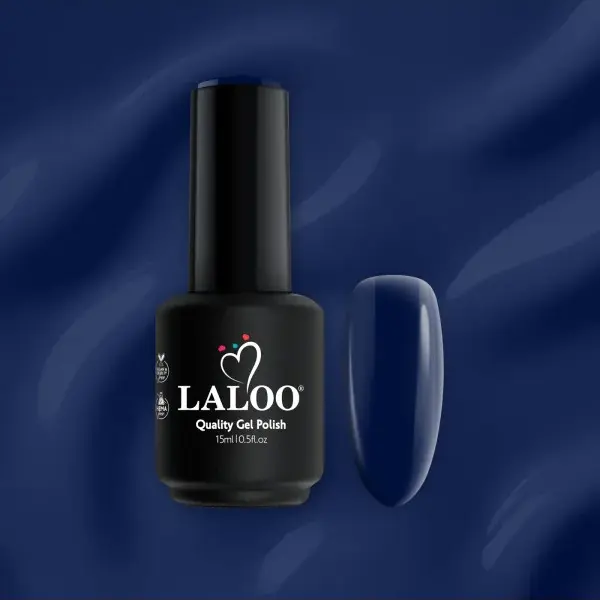 gel-polish-15ml-026 Νο.026 Blue Black | Ημιμόνιμο Βερνίκι 15ml