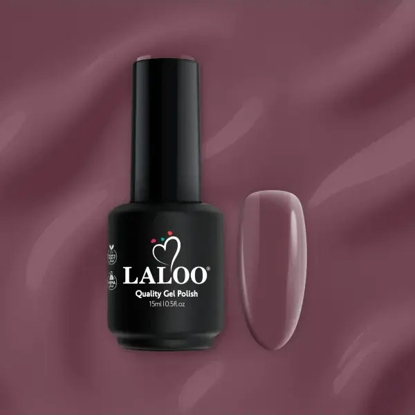 No.040 Καφέ-Μωβ | Ημιμόνιμο Βερνίκι 15ml