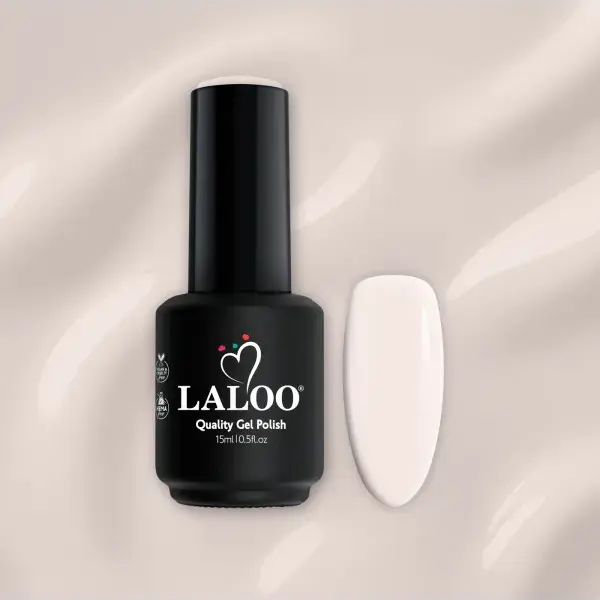 No.132 Pink natural ημιδιάφανο (βάση γαλλικού) | Ημιμόνιμο Βερνίκι 15ml