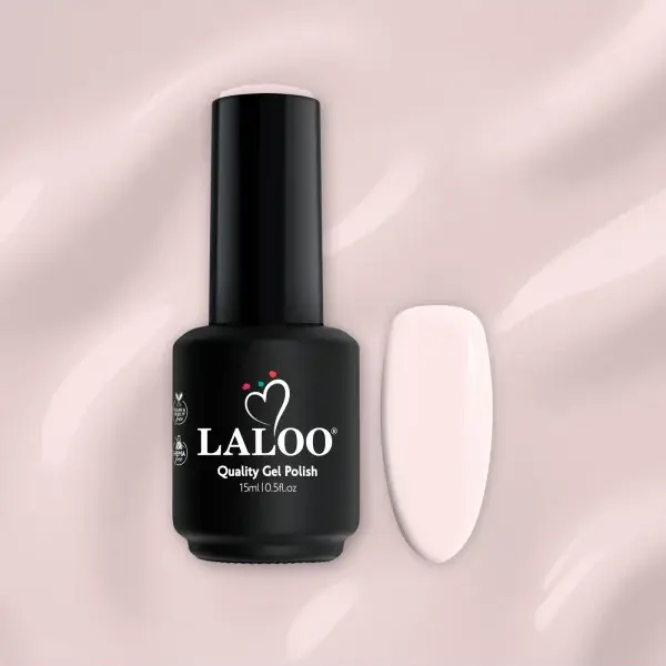 No.134 Pink έντονο ημιδιάφανο (βάση γαλλικού) | Ημιμόνιμο Βερνίκι 15ml