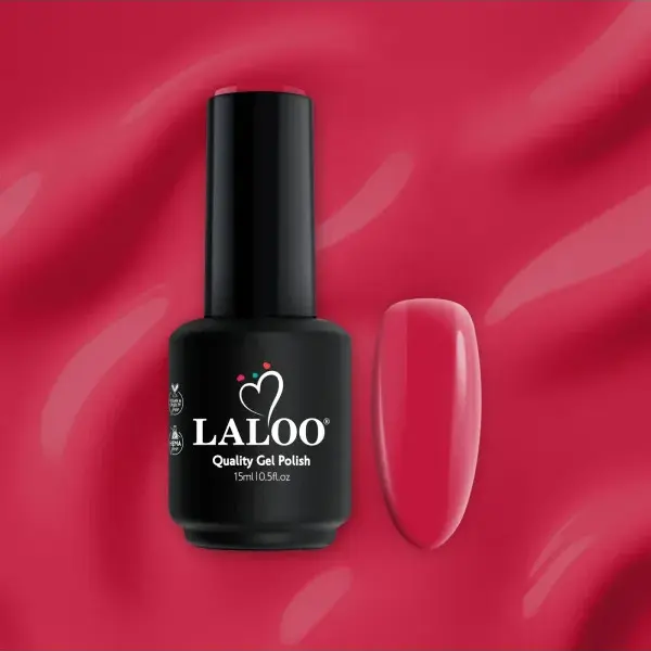gel-polish-15ml-204 No.204 Τριανταφυλλί | Ημιμόνιμο Βερνίκι 15ml