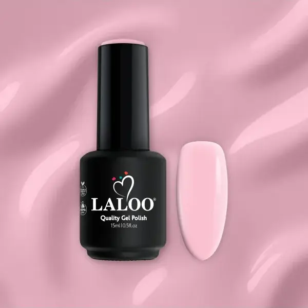 gel-polish-15ml-205 No.205 Ροζ πολύ ανοιχτό | Ημιμόνιμο Βερνίκι 15ml