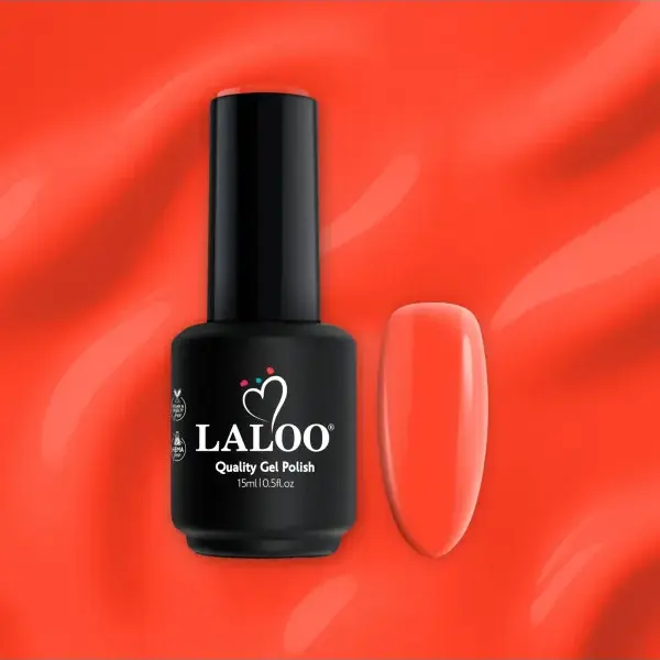 gel-polish-15ml-215 No.215 Κοραλί έντονο | Ημιμόνιμο Βερνίκι 15ml