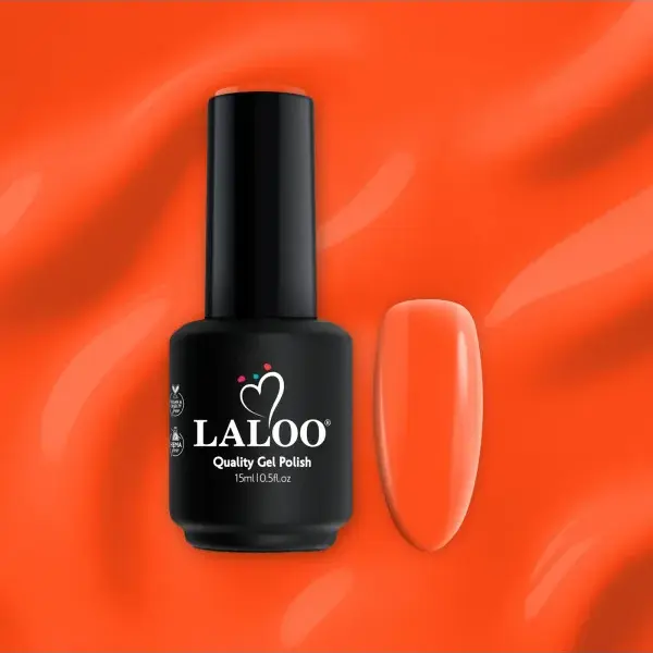 gel-polish-15ml-218 No.218 Πορτοκαλί | Ημιμόνιμο Βερνίκι 15ml