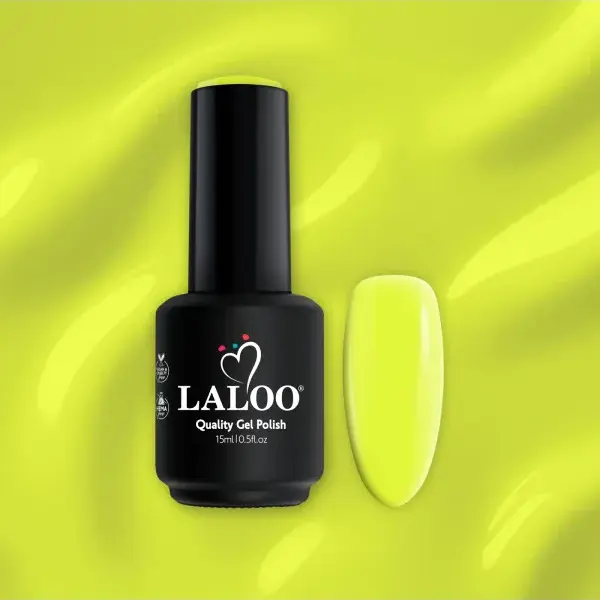 gel-polish-15ml-220 No.220 Κίτρινο neon | Ημιμόνιμο Βερνίκι 15ml