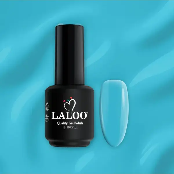 gel-polish-15ml-225 No.225 Aqua σκούρο | Ημιμόνιμο Βερνίκι 15ml