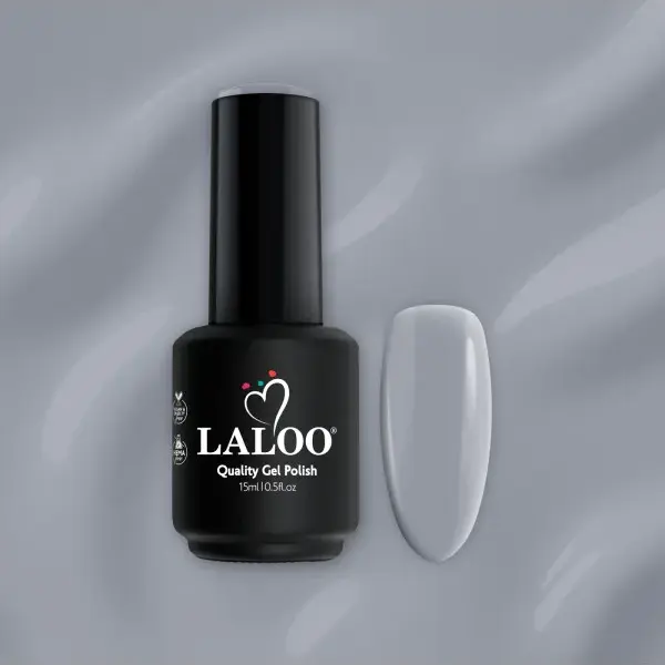 gel-polish-15ml-237 Νο.237 Γκρι ανοιχτό | Ημιμόνιμο Βερνίκι 15ml