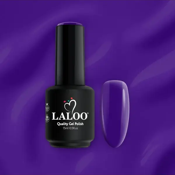 No.306 Μωβ σκούρο | Ημιμόνιμο Βερνίκι 15ml