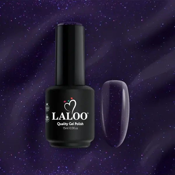 No.308 Μωβ σκούρο με shimmer | Ημιμόνιμο Βερνίκι 15ml