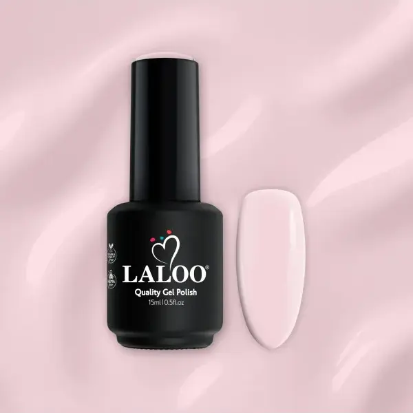 No.373 Baby Pink, πολύ ροζ ανοιχτό | Ημιμόνιμο Βερνίκι 15ml