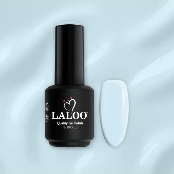 No.374 Baby blue, πολύ ανοιχτό γαλάζιο | Ημιμόνιμο Βερνίκι 15ml