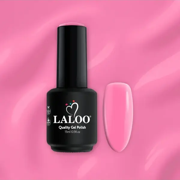 No.381 Ροζ έντονο (Barbie) | Ημιμόνιμο Βερνίκι 15ml