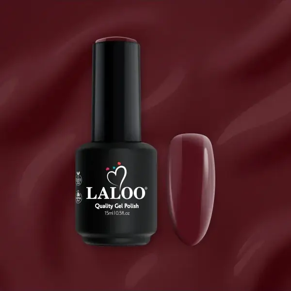 No.498 Dark Sangria | Ημιμόνιμο Βερνίκι 15ml