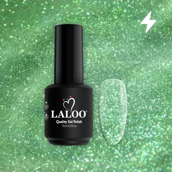 No.551 Charming Effect Green | Ημιμόνιμο Βερνίκι 15ml