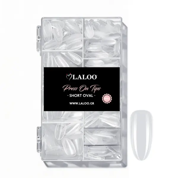 Press On Nail Tips Short Oval