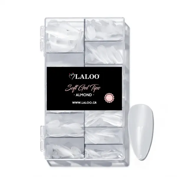 Soft Gel Tips Almond 500τμχ.