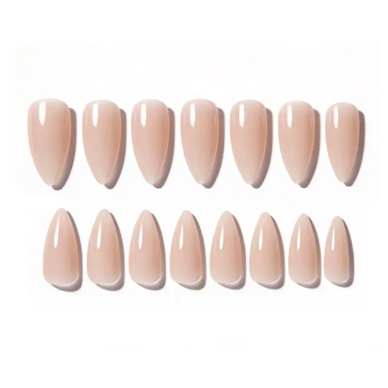 soft-gel-tips-almond-medium-nude-pink-300pcs Soft Gel Tips Almond Medium Nude Pink 300τμχ.