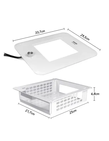 miracle-nail-dust-collector-white-built-in-4 Απορροφητήρας Miracle White και βάση