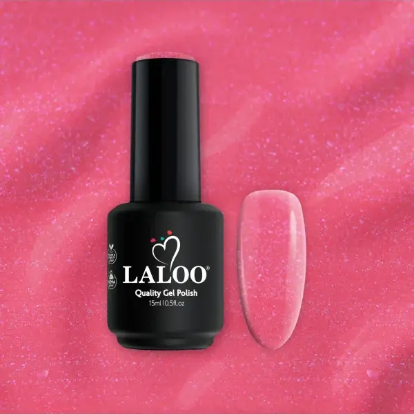 imimonimo-verniki-15ml-666 No.666 Pink Hell | Ημιμόνιμο βερνίκι 15ml