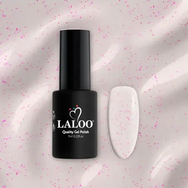 L244 Ροζ με pigment | Ημιμόνιμο Βερνίκι 7ml