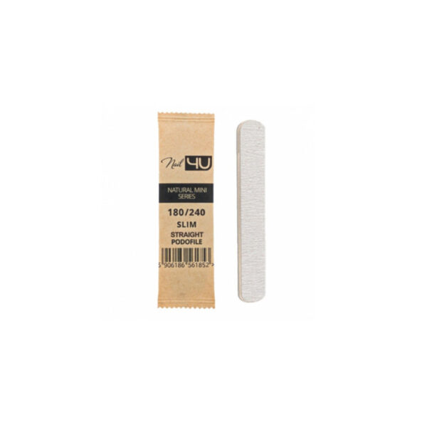 Natural Mini Series Slim Straight Podofile 180/240 grit