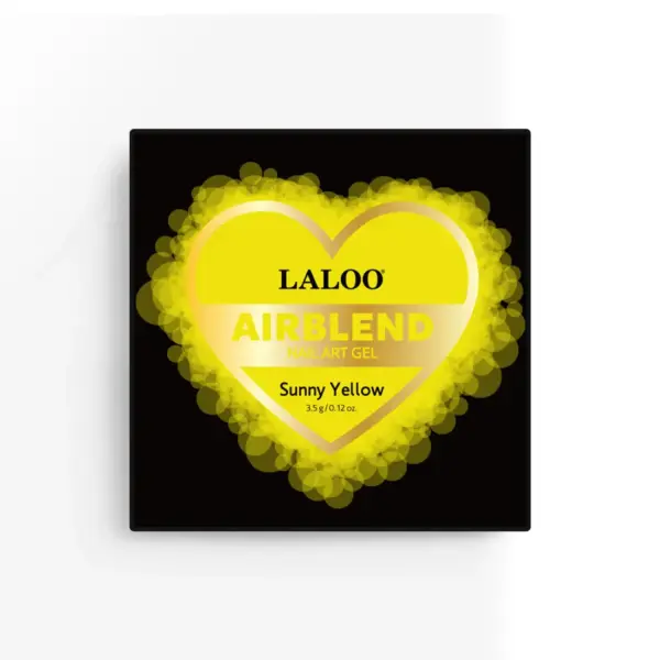 Airblend Nail Art Gel Sunny Yellow